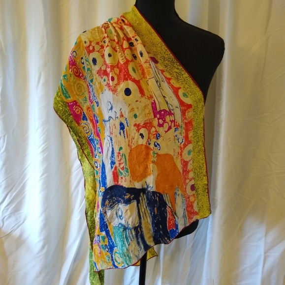 Accessories - 100% silk scarf